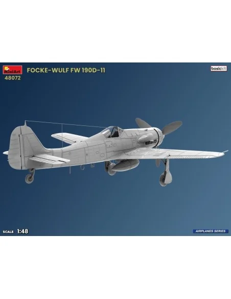 Focke-Wulf Fw 190D-11. Basic Kit, 1/48 - MiniArt 48072