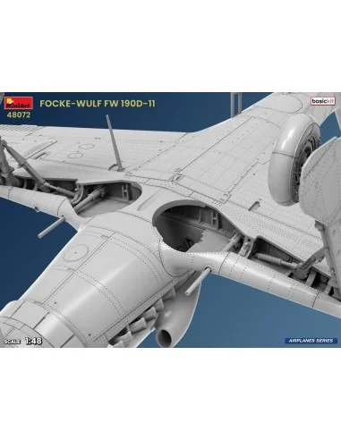 Focke-Wulf Fw 190D-11. Basic Kit, 1/48 - MiniArt 48072