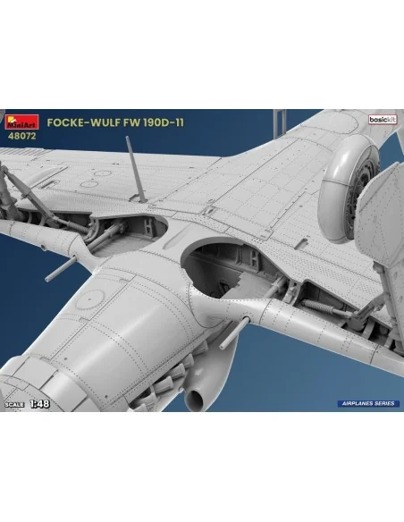 Focke-Wulf Fw 190D-11. Basic Kit, 1/48 - MiniArt 48072