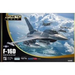 F-16D BLOCK 30/40/50 USAF, 1/48 - KINETIC K48105