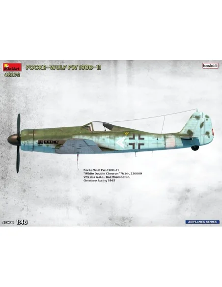 Focke-Wulf Fw 190D-11. Basic Kit, 1/48 - MiniArt 48072