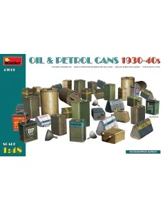 Oil & Petrol Cans 1930-40s, 1/48 - MiniArt 49006