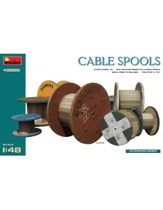 [NO_DESC] Cable Spools, 1/48 - MiniArt 49008
