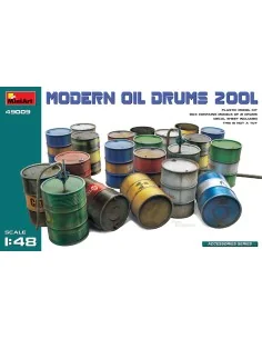 'Modern Oil Drums (200l), 1/48 - MiniArt 49009
