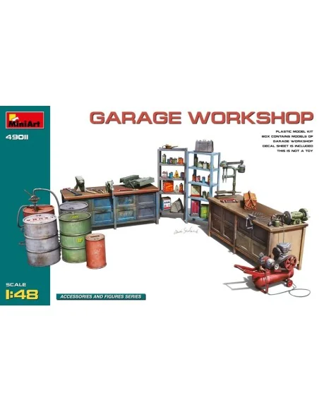 Garage Workshop, 1/48 - MiniArt 49011