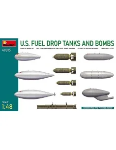 U.S. Fuel Drop Tanks and Bombs, 1/48 - MiniArt 49015