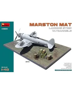 [NO_DESC] Marston Mat Landing Strip w/Barrels, 1/48 - MiniArt 49019