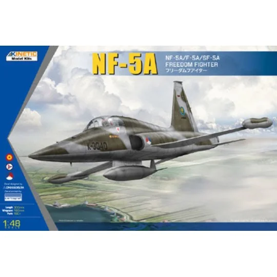 NF-5A FREEDOM FIGHTER II (EUROPE EDITION) NL+N, 1/48 - KINETIC K48110