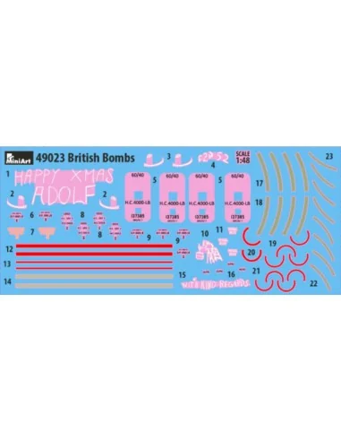 [NO_DESC] British Bombs, 1/48 - MiniArt 49023