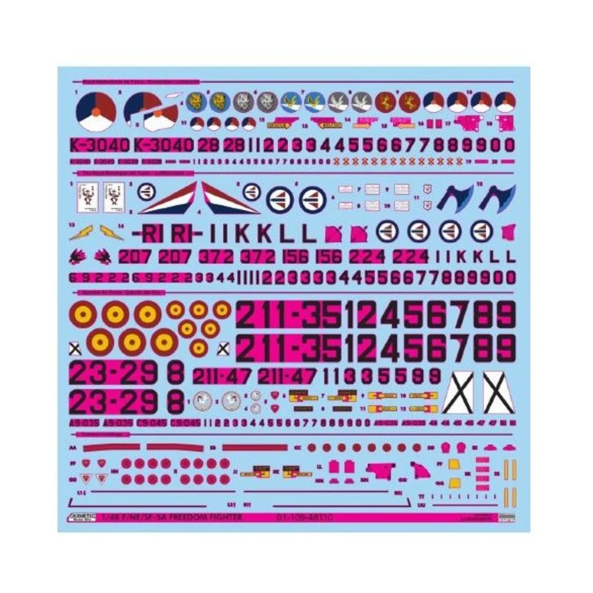 NF-5A FREEDOM FIGHTER II (EUROPE EDITION) NL+N - KINETIC K48110