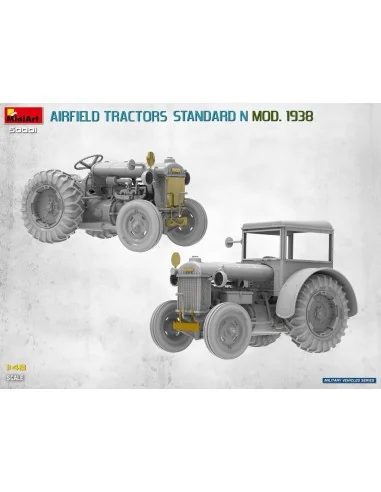 Airfield Tractors Standard N Mod. 1938, 1/48 - MiniArt 50001