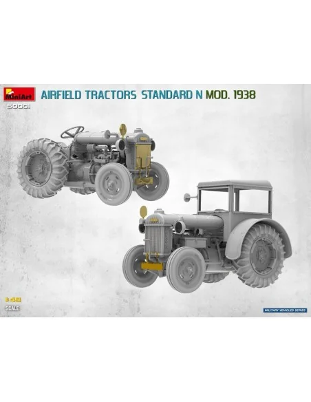 Airfield Tractors Standard N Mod. 1938, 1/48 - MiniArt 50001