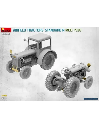 Airfield Tractors Standard N Mod. 1938, 1/48 - MiniArt 50001