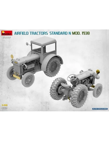 Airfield Tractors Standard N Mod. 1938, 1/48 - MiniArt 50001