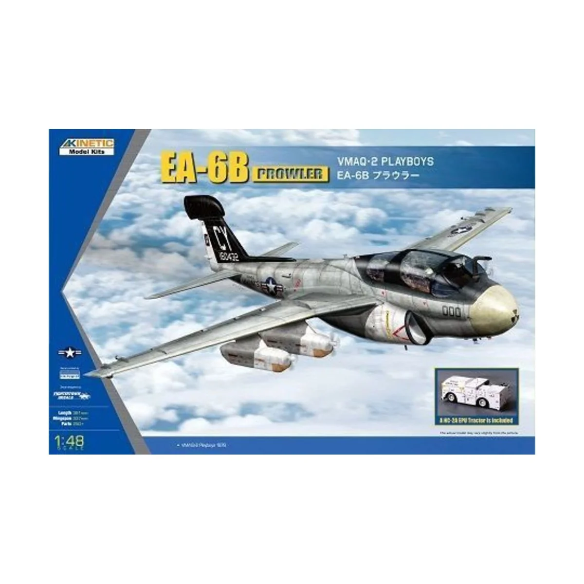 EA-6B VMQ-2 "PLAYBOY, 1/48 - KINETIC K48112