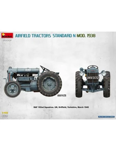 Airfield Tractors Standard N Mod. 1938, 1/48 - MiniArt 50001