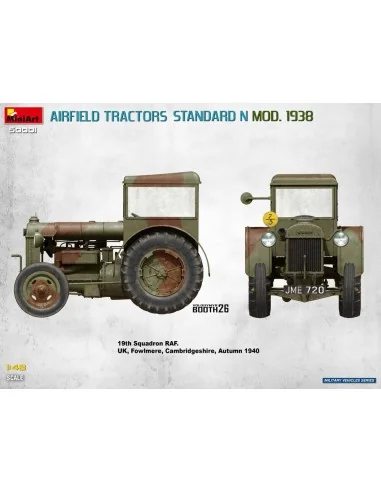 Airfield Tractors Standard N Mod. 1938, 1/48 - MiniArt 50001