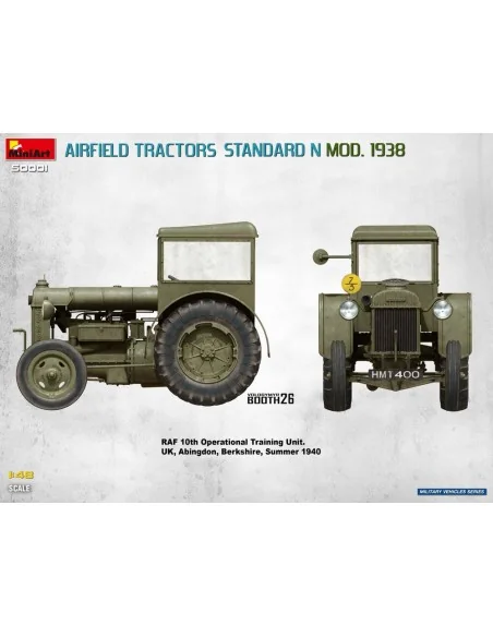 Airfield Tractors Standard N Mod. 1938, 1/48 - MiniArt 50001