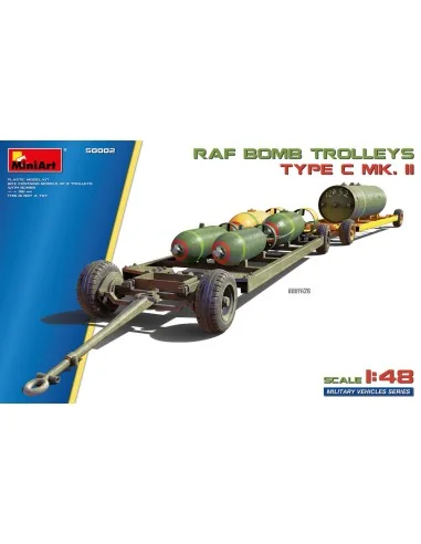 RAF Bomb Trolleys Type C Mk. II, 1/48 - MiniArt 50002