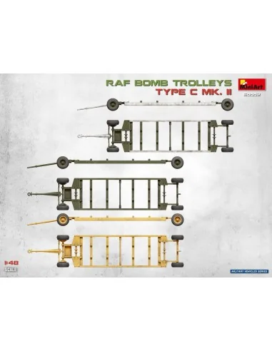 RAF Bomb Trolleys Type C Mk. II, 1/48 - MiniArt 50002