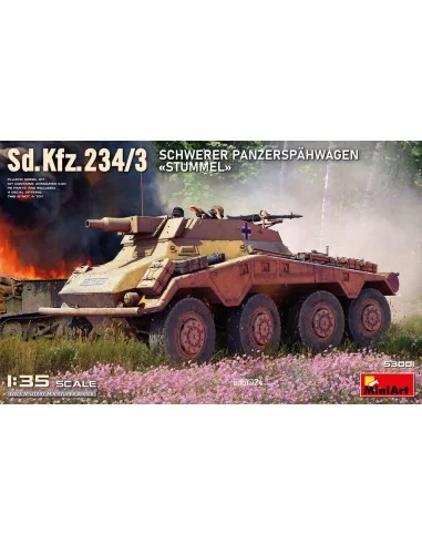 [NO_DESC] Sd.Kfz.234/3 Schwerer Panzersp?hwagen «Stummel», 1/35 - M...