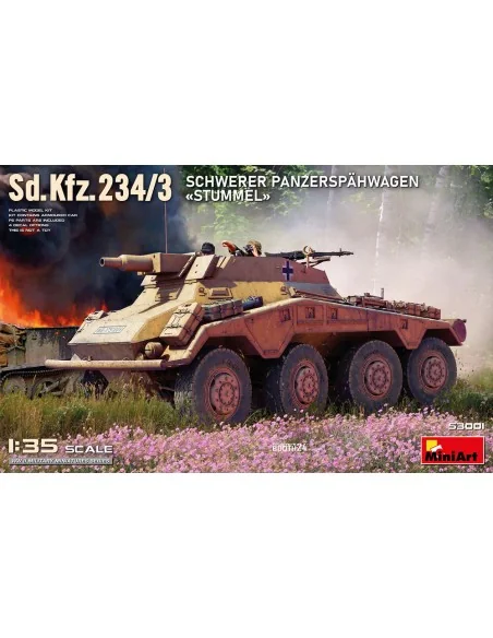 [NO_DESC] Sd.Kfz.234/3 Schwerer Panzersp?hwagen «Stummel», 1/35 - M...