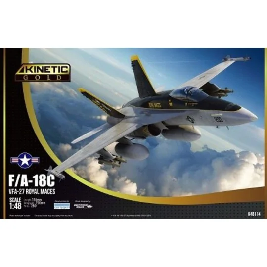 F/A-18C VFA-27, 1/48 - KINETIC K48114