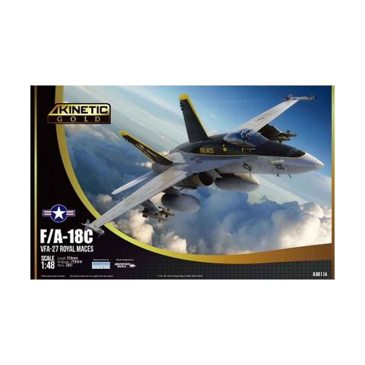 F/A-18C VFA-27 - KINETIC K48114