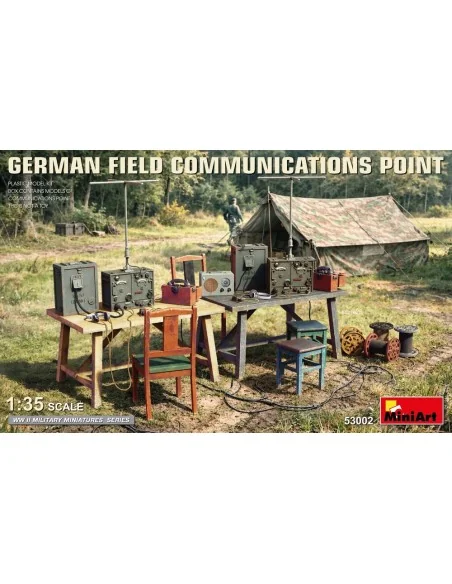 German Field Communications Point, 1/35 - MiniArt 53002