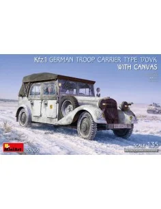 Kfz.1 German Troop Carrier Type 170VK w/Canvas, 1/35 - MiniArt 53003
