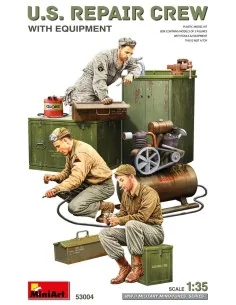 [NO_DESC] U.S. Repair Crew w/Equipment, 1/35 - MiniArt 53004