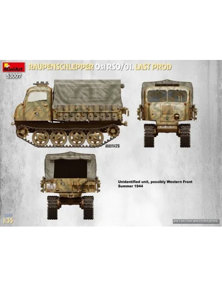Raupenschlepper Ost RSO/01. Last Prod, 1/35 - MiniArt 53007