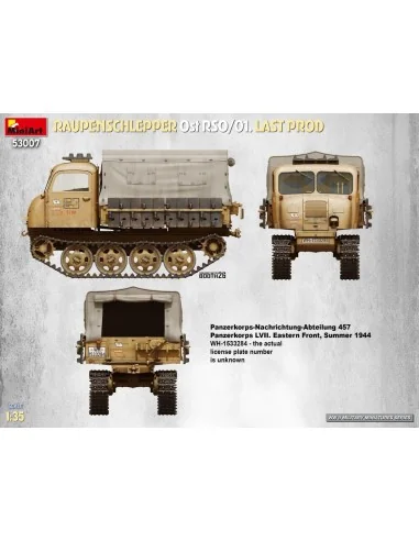 Raupenschlepper Ost RSO/01. Last Prod, 1/35 - MiniArt 53007