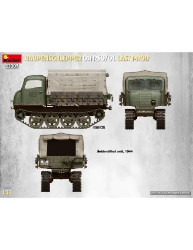 Raupenschlepper Ost RSO/01. Last Prod, 1/35 - MiniArt 53007