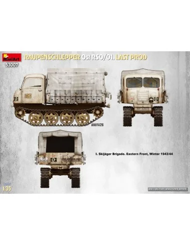 Raupenschlepper Ost RSO/01. Last Prod, 1/35 - MiniArt 53007