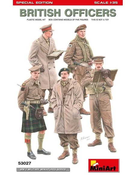[NO_DESC] British Officers.Special Edition, 1/35 - MiniArt 53027