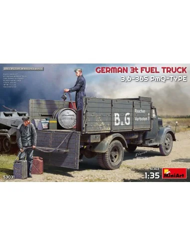 German 3t Fuel Truck 3, 6-36S PmQ-Type, 1/35 - MiniArt 53031