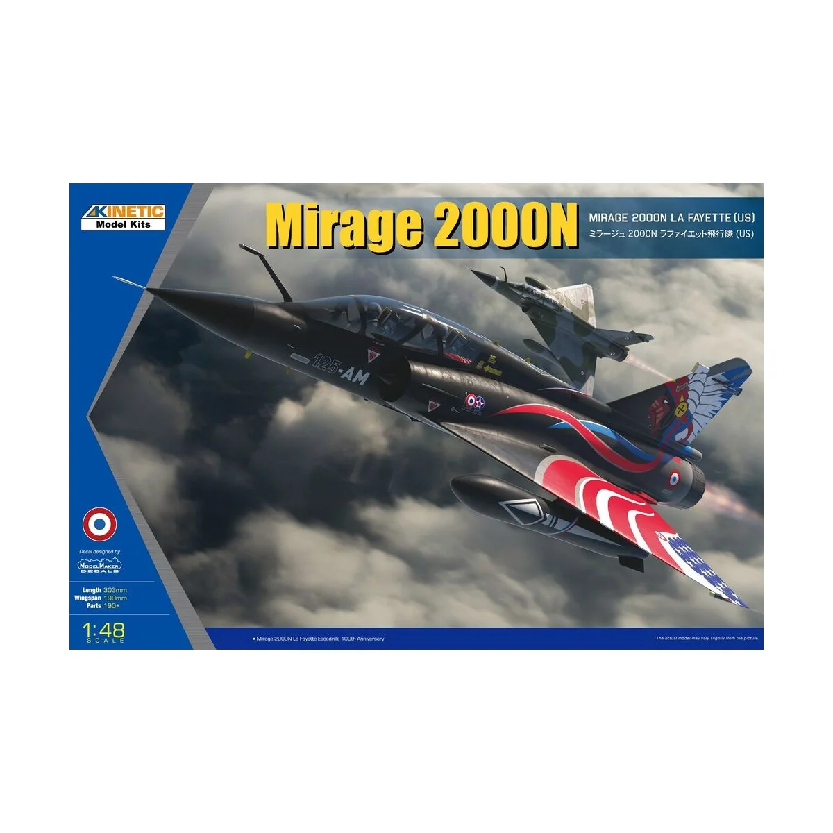 Mirage 2000N US Tour, 1/48 - KINETIC K48124 Mirage 2000N US Tour, 1/48 - KINETIC K48124