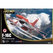 RSAF F-16C BLACK KNIGHT, 1/48 - KINETIC K48133