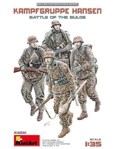 Kampfgruppe Hansen. Battle of the Bulge, 1/35 - MiniArt 53051