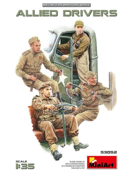 Allied Drivers, 1/35 - MiniArt 53052
