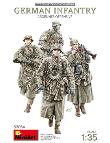 [NO_DESC] German Infantry. Ardennes Offensive, 1/35 - MiniArt 53064