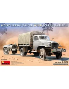 G7117 Cargo Truck with Water Trailer, 1/35 - MiniArt 53066