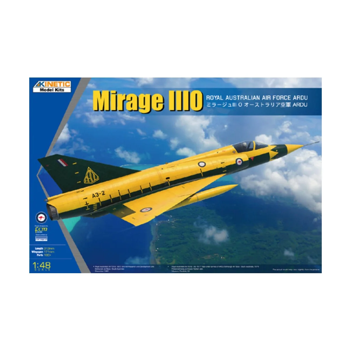 MIRAGE IIIO RAAF - KINETIC K48145