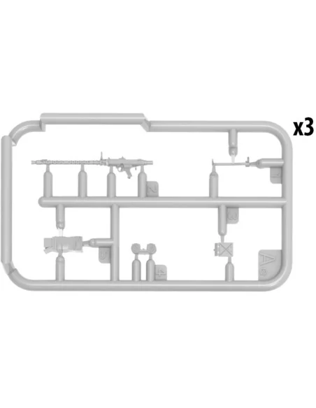 Pz.Kpfw.III Ausf. D/B with Crew, 1/35 - MiniArt 53085