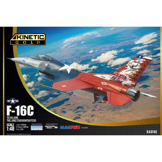 F-16C TEXAS ANG (IPMS 2023), 1/48 - KINETIC K48146 F-16C TEXAS ANG (IPMS 2023), 1/48 - KINETIC K48146