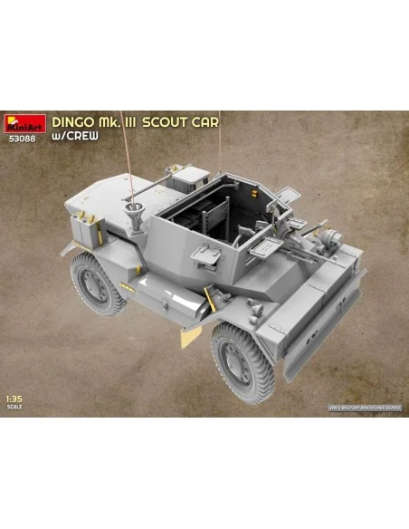Dingo Mk. III Scout Car w/ Crew, 1/35 - MiniArt 53088