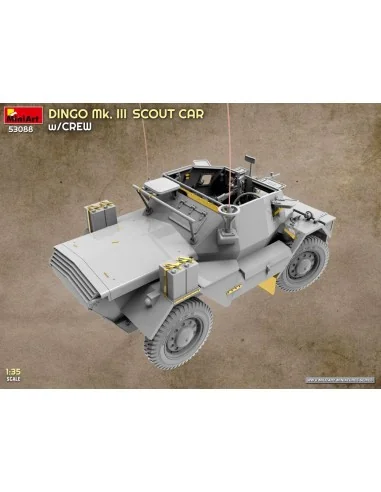 Dingo Mk. III Scout Car w/ Crew, 1/35 - MiniArt 53088