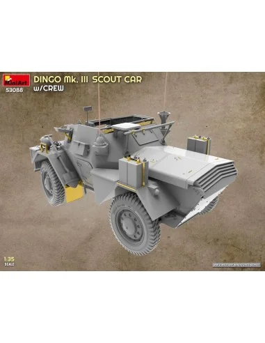 Dingo Mk. III Scout Car w/ Crew, 1/35 - MiniArt 53088