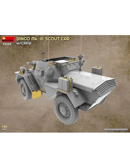 [NO_DESC] Dingo Mk. III Scout Car w/ Crew, 1/35 - MiniArt 53088